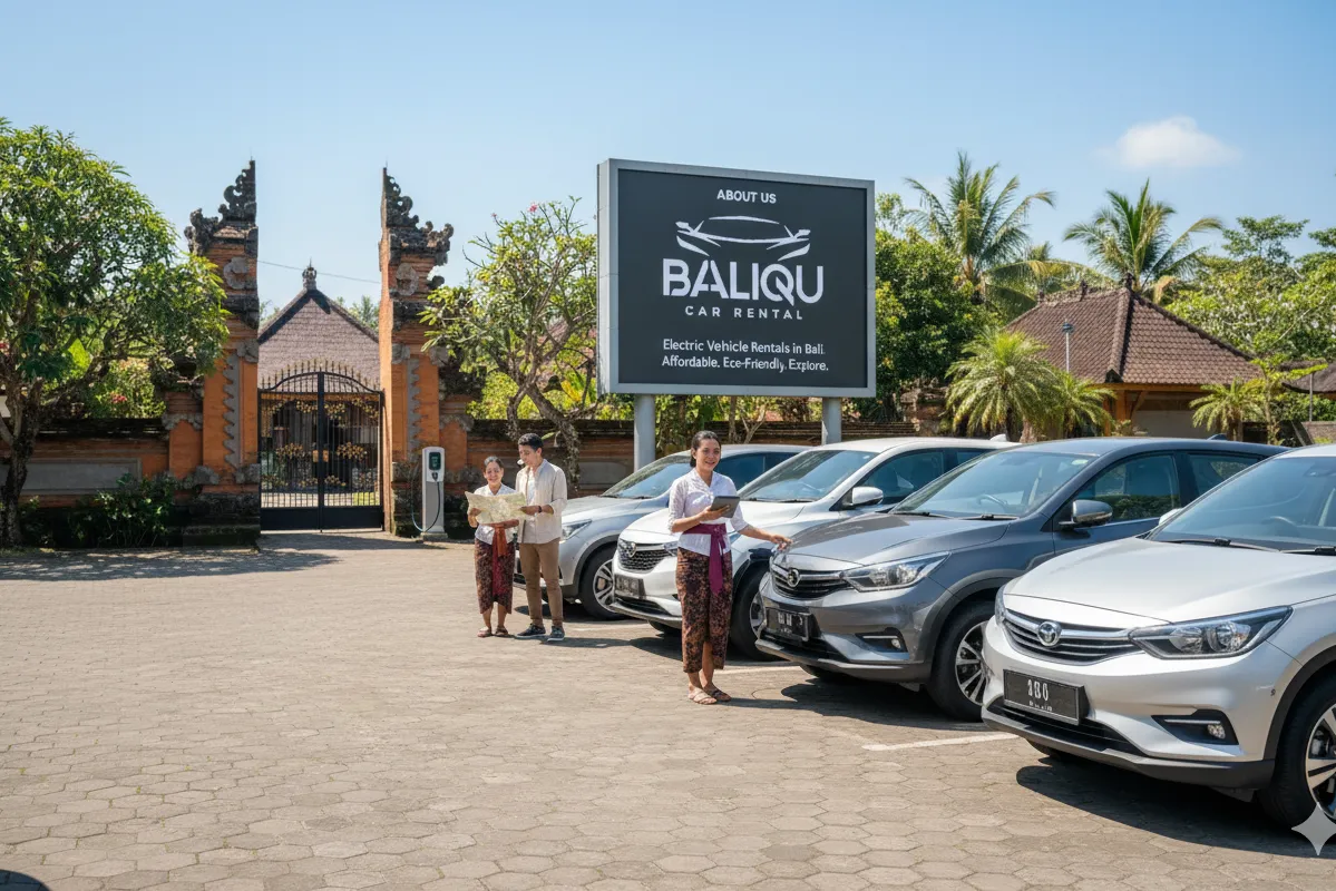 Baliqu Car Rental fleet and team